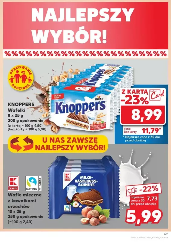 Kaufland - gazetka promocyjna Oferta Kaufland  do środy 05.03 - strona 69