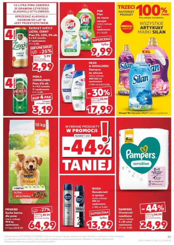 Kaufland - gazetka promocyjna Oferta Kaufland  do środy 05.03 - strona 31