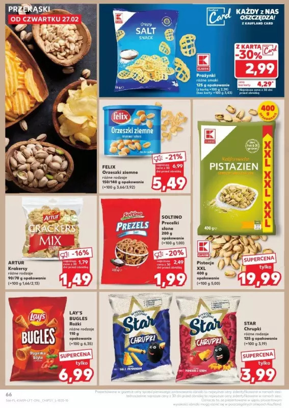 Kaufland - gazetka promocyjna Oferta Kaufland  do środy 05.03 - strona 66