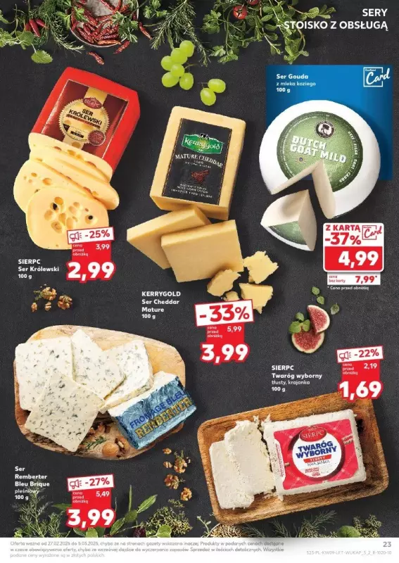 Kaufland - gazetka promocyjna Oferta Kaufland  do środy 05.03 - strona 23