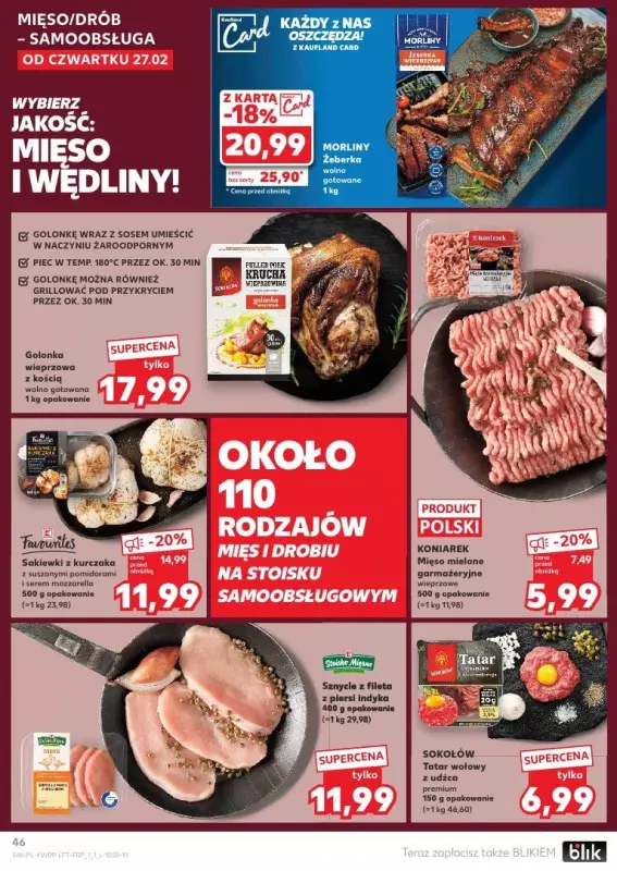 Kaufland - gazetka promocyjna Oferta Kaufland  do środy 05.03 - strona 46