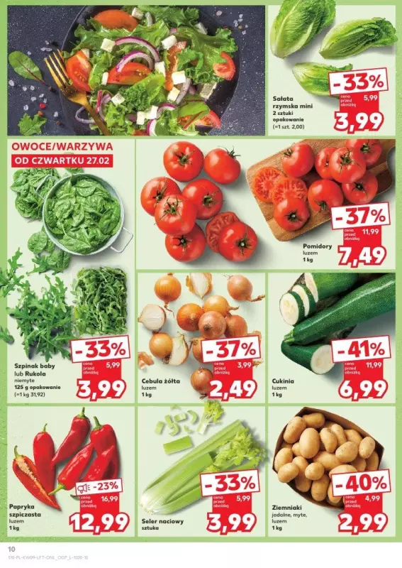 Kaufland - gazetka promocyjna Oferta Kaufland  do środy 05.03 - strona 10