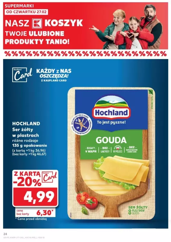 Kaufland - gazetka promocyjna Oferta Kaufland  do środy 05.03 - strona 24