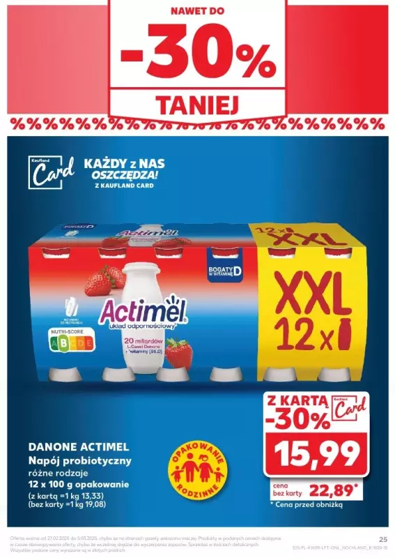 Kaufland - gazetka promocyjna Oferta Kaufland  do środy 05.03 - strona 25