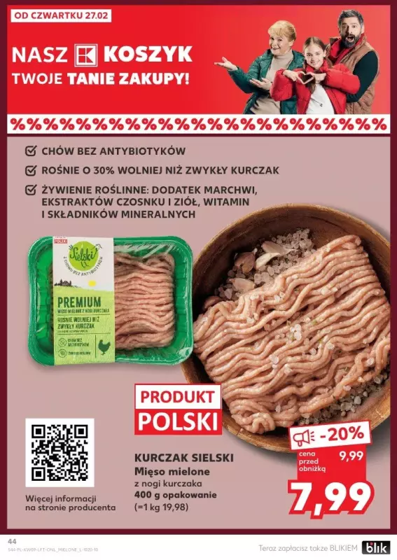 Kaufland - gazetka promocyjna Oferta Kaufland  do środy 05.03 - strona 44