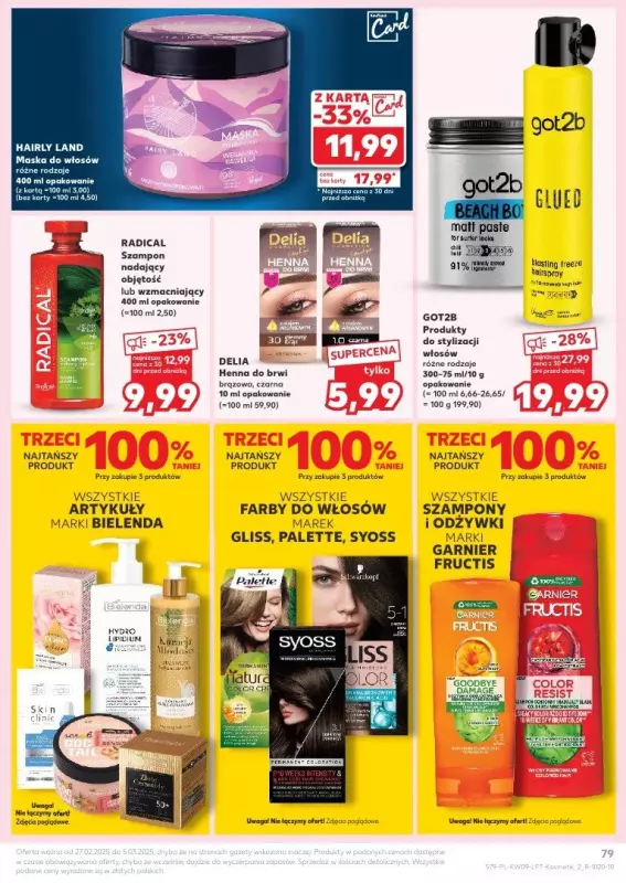 Kaufland - gazetka promocyjna Oferta Kaufland  do środy 05.03 - strona 79