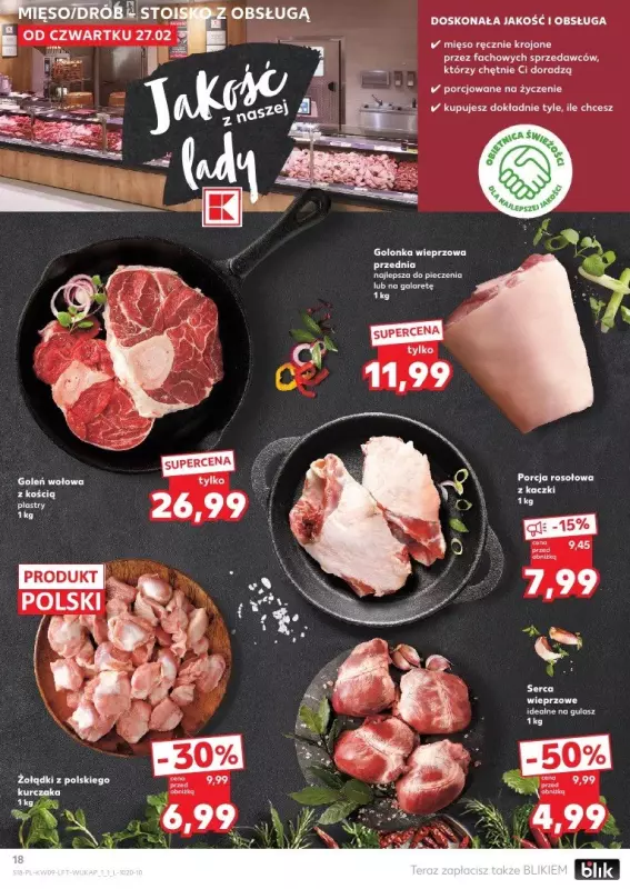 Kaufland - gazetka promocyjna Oferta Kaufland  do środy 05.03 - strona 18