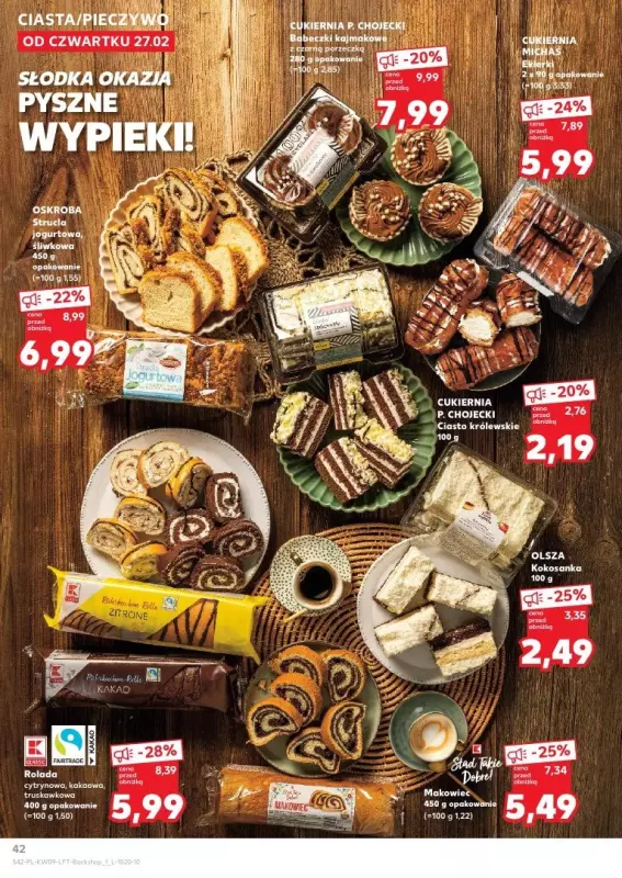 Kaufland - gazetka promocyjna Oferta Kaufland  do środy 05.03 - strona 42