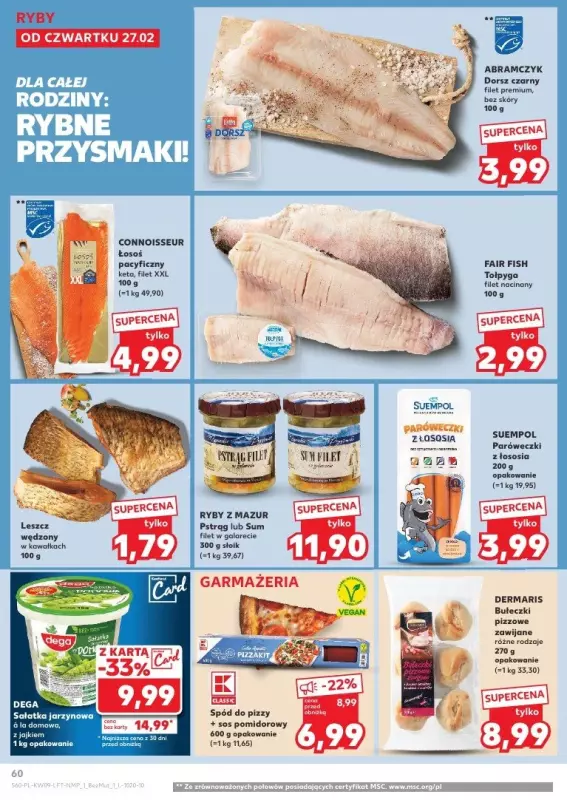 Kaufland - gazetka promocyjna Oferta Kaufland  do środy 05.03 - strona 60