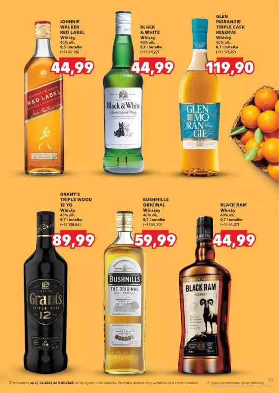 Kaufland - gazetka promocyjna Barek Kauflandu  do środy 05.03 - strona 13