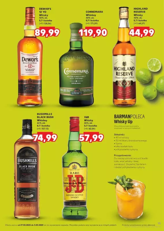 Kaufland - gazetka promocyjna Barek Kauflandu  do środy 05.03 - strona 15