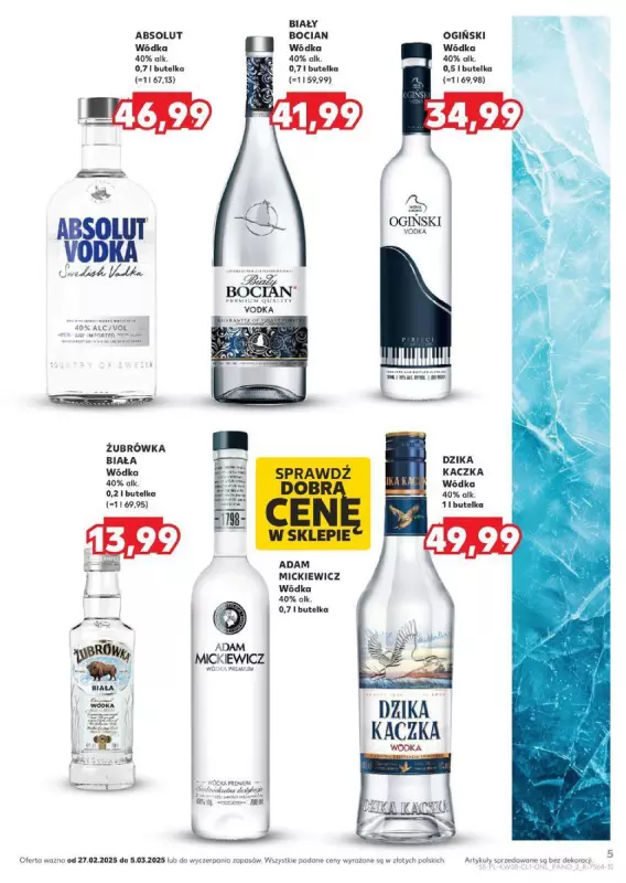 Kaufland - gazetka promocyjna Barek Kauflandu  do środy 05.03 - strona 5