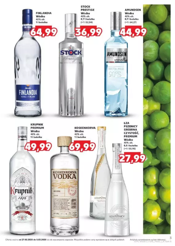 Kaufland - gazetka promocyjna Barek Kauflandu  do środy 05.03 - strona 3