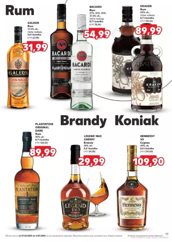 Kaufland - gazetka promocyjna Barek Kauflandu  do środy 05.03 - strona 19