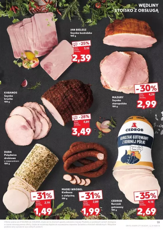 Kaufland - gazetka promocyjna Oferta Kaufland od czwartku 27.02 do środy 05.03 - strona 19