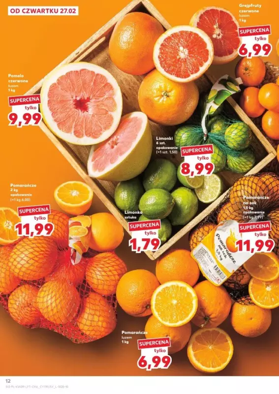 Kaufland - gazetka promocyjna Oferta Kaufland od czwartku 27.02 do środy 05.03 - strona 12