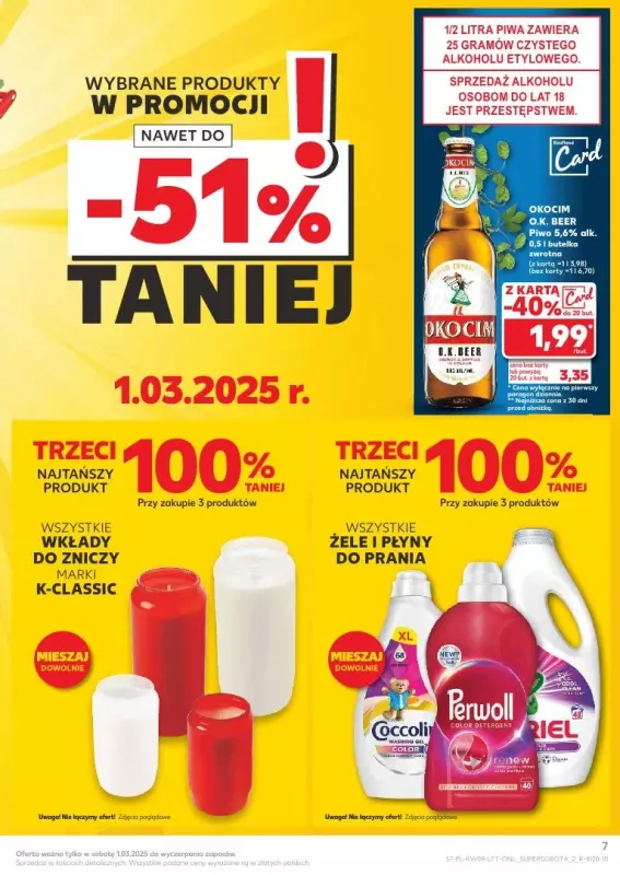 Kaufland - gazetka promocyjna Oferta Kaufland od czwartku 27.02 do środy 05.03 - strona 7