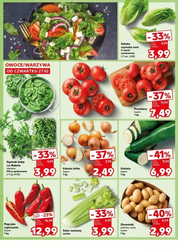 Kaufland - gazetka promocyjna Mocny Start od poniedziałku 03.03 do środy 05.03 - strona 12