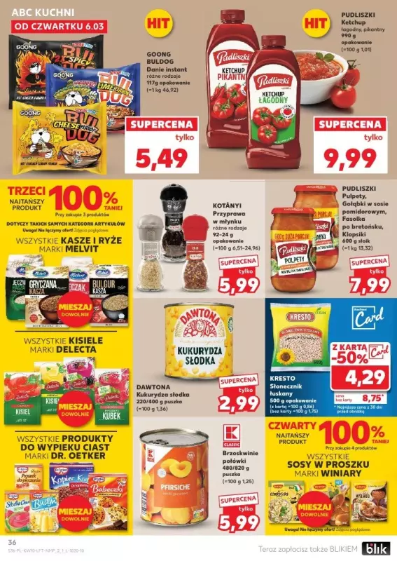 Kaufland - gazetka promocyjna Oferta Kaufland od czwartku 06.03 do środy 12.03 - strona 36