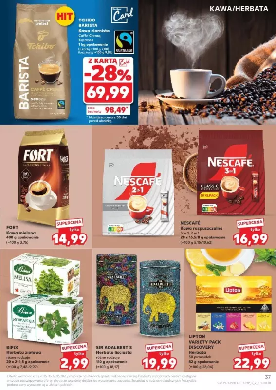 Kaufland - gazetka promocyjna Oferta Kaufland od czwartku 06.03 do środy 12.03 - strona 37