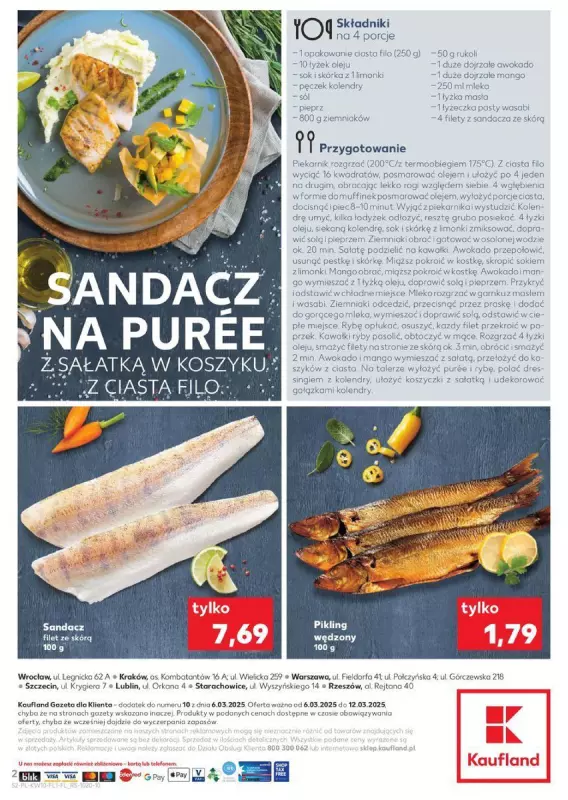 Kaufland - gazetka promocyjna Czas na ryby od czwartku 06.03 do środy 12.03 - strona 2