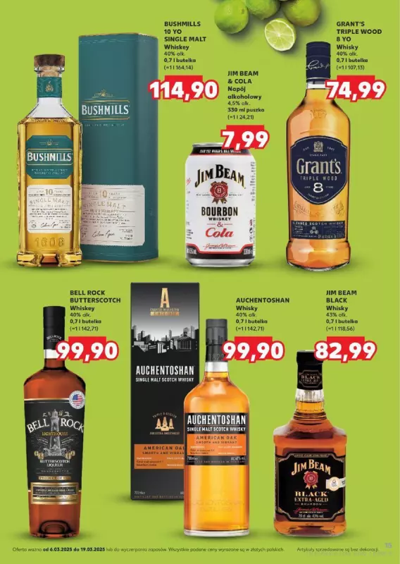 Kaufland - gazetka promocyjna Barek Kauflandu od czwartku 06.03 do środy 19.03 - strona 15