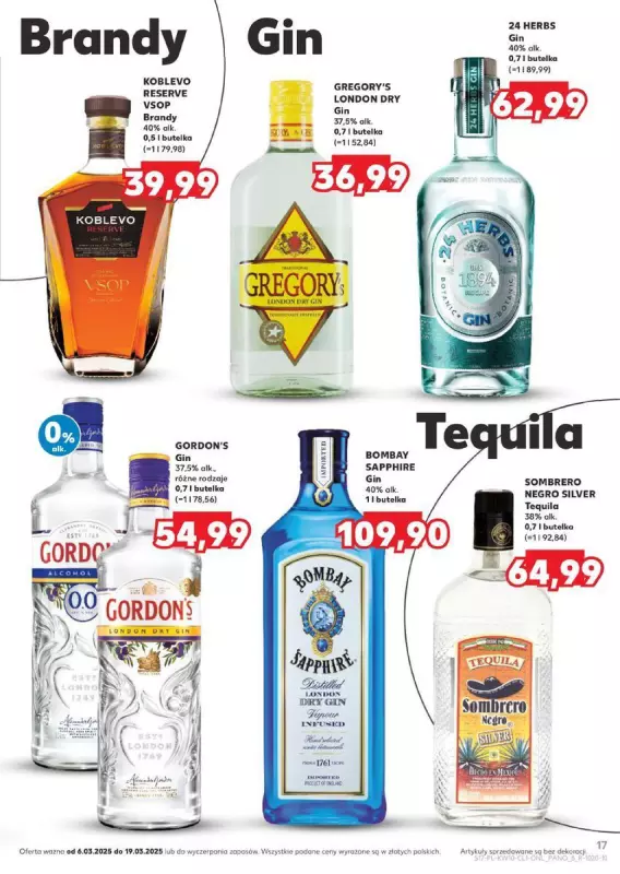 Kaufland - gazetka promocyjna Barek Kauflandu od czwartku 06.03 do środy 19.03 - strona 17