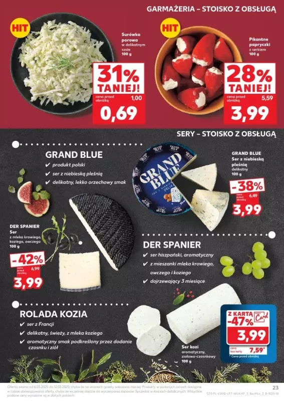 Kaufland - gazetka promocyjna Oferta Kaufland od czwartku 06.03 do środy 12.03 - strona 23