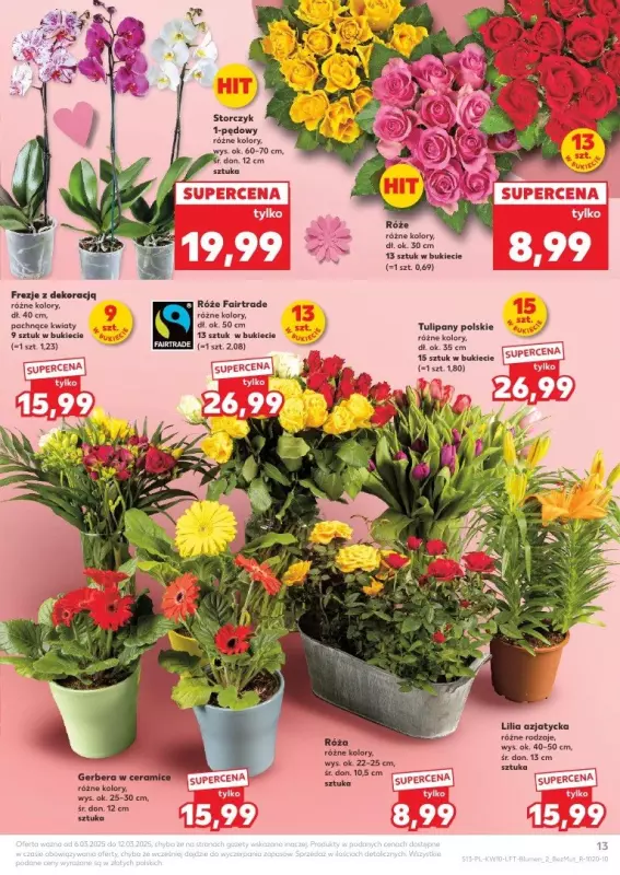 Kaufland - gazetka promocyjna Oferta Kaufland od czwartku 06.03 do środy 12.03 - strona 13