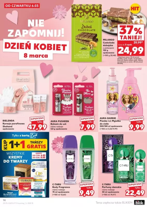 Kaufland - gazetka promocyjna Oferta Kaufland od czwartku 06.03 do środy 12.03 - strona 14