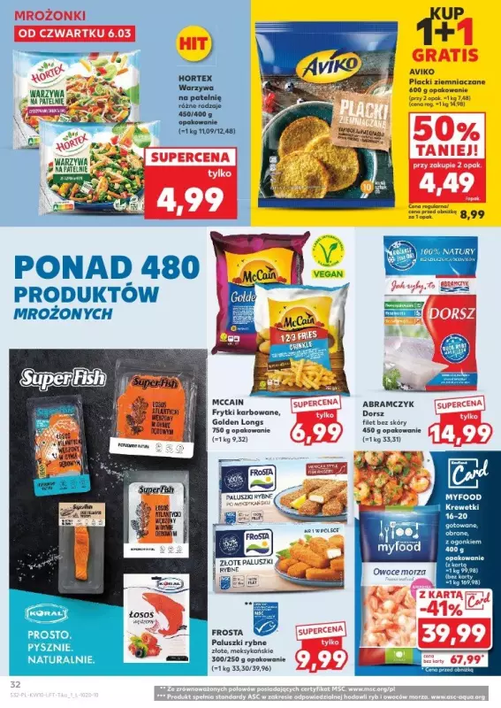 Kaufland - gazetka promocyjna Oferta Kaufland od czwartku 06.03 do środy 12.03 - strona 32