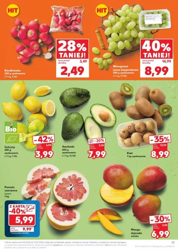 Kaufland - gazetka promocyjna Oferta Kaufland od czwartku 06.03 do środy 12.03 - strona 17