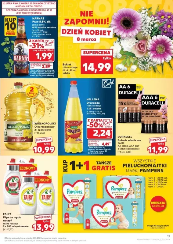 Kaufland - gazetka promocyjna Oferta Kaufland od czwartku 06.03 do środy 12.03 - strona 11