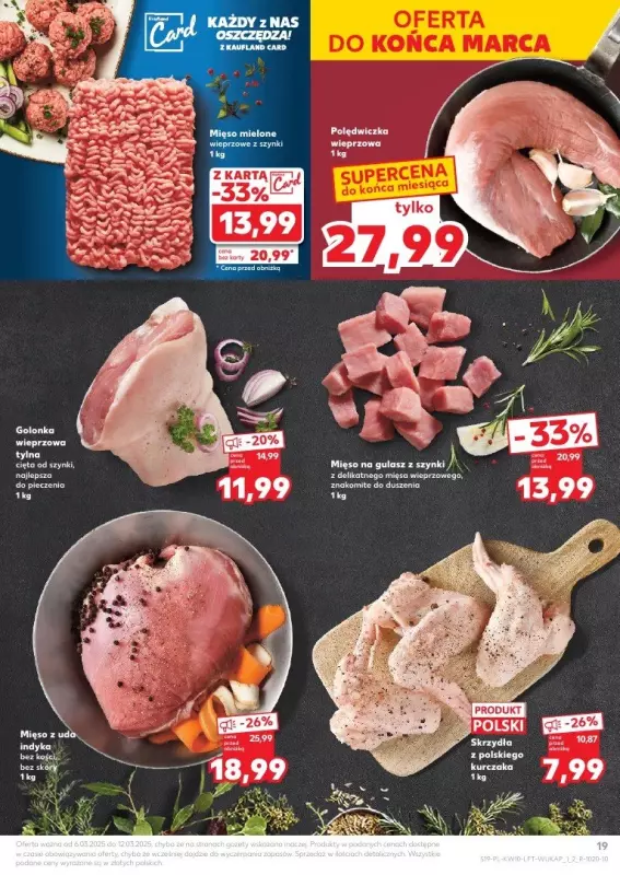 Kaufland - gazetka promocyjna Oferta Kaufland od czwartku 06.03 do środy 12.03 - strona 19