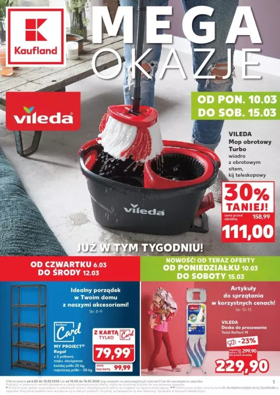 Kaufland - gazetka promocyjna Oferta Kaufland - Non Food od czwartku 06.03 do środy 12.03