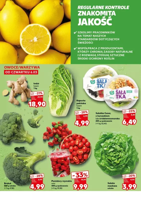 Kaufland - gazetka promocyjna Mocny Start od poniedziałku 10.03 do środy 12.03 - strona 6