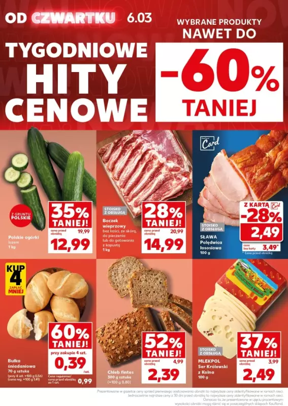 Kaufland - gazetka promocyjna Mocny Start od poniedziałku 10.03 do środy 12.03 - strona 4