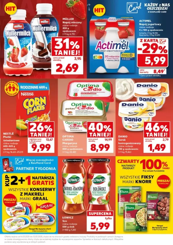 Kaufland - gazetka promocyjna Mocny Start od poniedziałku 10.03 do środy 12.03 - strona 5