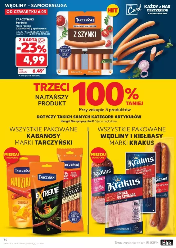 Kaufland - gazetka promocyjna Oferta Kaufland od czwartku 06.03 do środy 12.03 - strona 30