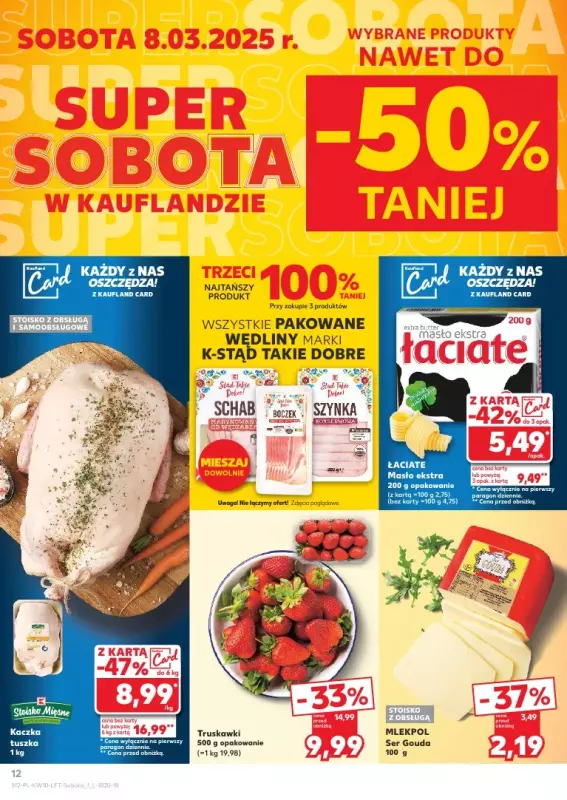 Kaufland - gazetka promocyjna Oferta Kaufland od czwartku 06.03 do środy 12.03 - strona 12