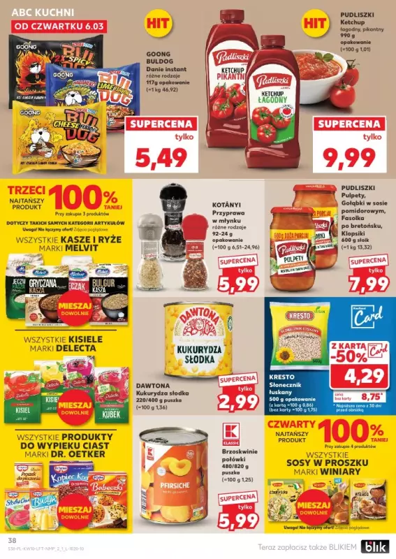 Kaufland - gazetka promocyjna Oferta Kaufland od czwartku 06.03 do środy 12.03 - strona 38