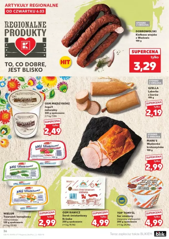 Kaufland - gazetka promocyjna Oferta Kaufland od czwartku 06.03 do środy 12.03 - strona 36