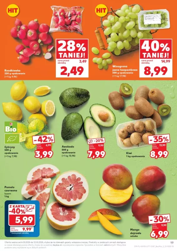 Kaufland - gazetka promocyjna Oferta Kaufland od czwartku 06.03 do środy 12.03 - strona 19