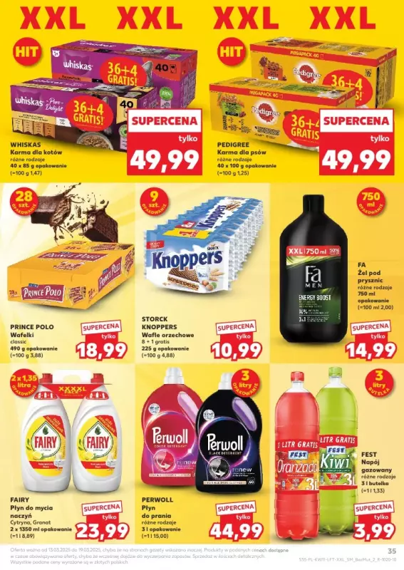 Kaufland - gazetka promocyjna Oferta Kaufland od czwartku 13.03 do środy 19.03 - strona 35