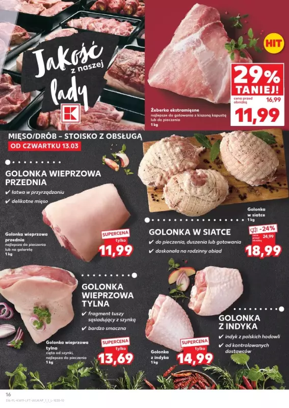 Kaufland - gazetka promocyjna Oferta Kaufland od czwartku 13.03 do środy 19.03 - strona 16