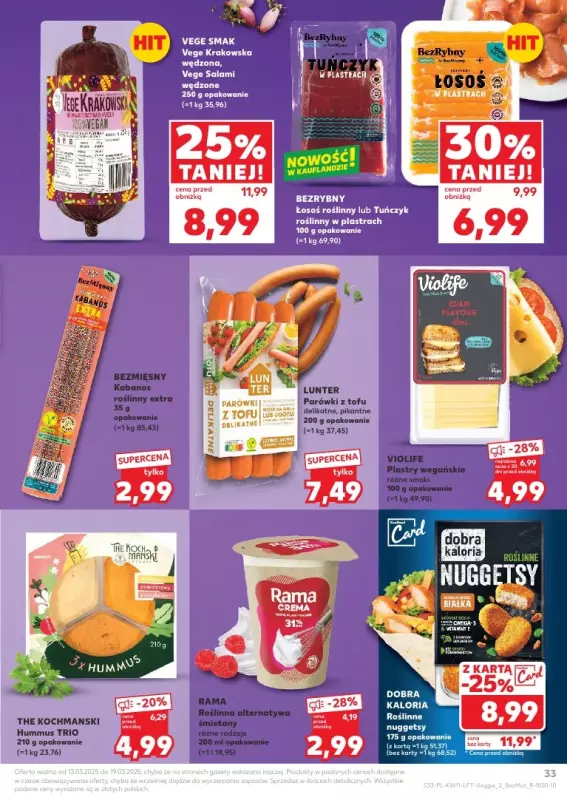 Kaufland - gazetka promocyjna Oferta Kaufland od czwartku 13.03 do środy 19.03 - strona 33