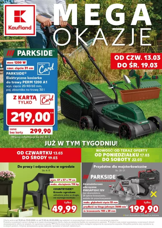 Kaufland - gazetka promocyjna Oferta Kaufland - Non Food od czwartku 13.03 do środy 19.03