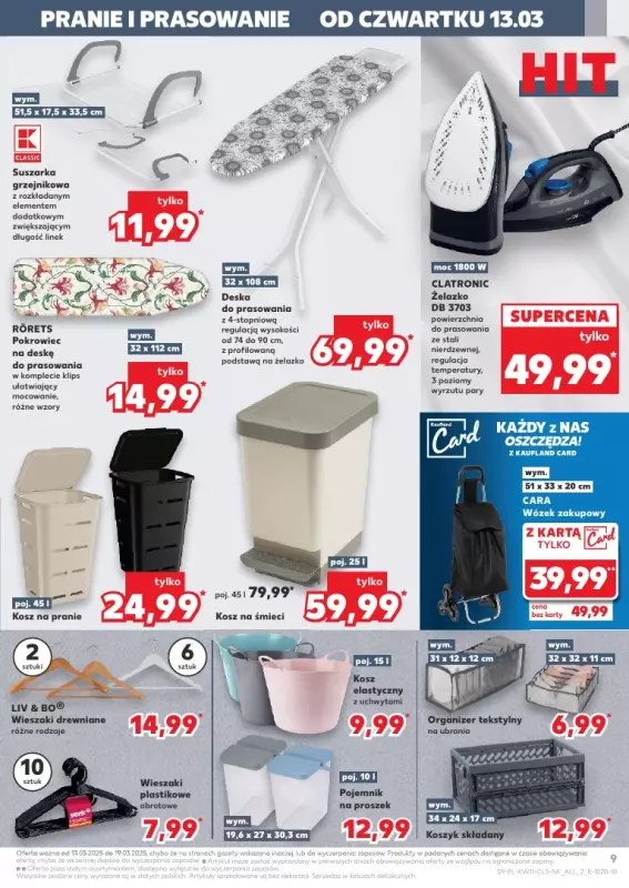 Kaufland - gazetka promocyjna Oferta Kaufland - Non Food od czwartku 13.03 do środy 19.03 - strona 15