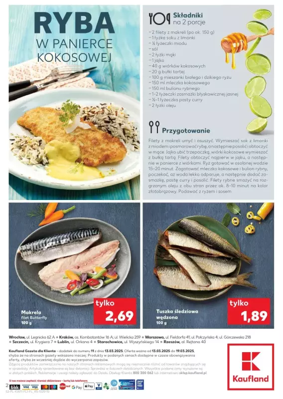 Kaufland - gazetka promocyjna Czas na ryby od czwartku 13.03 do środy 19.03 - strona 2