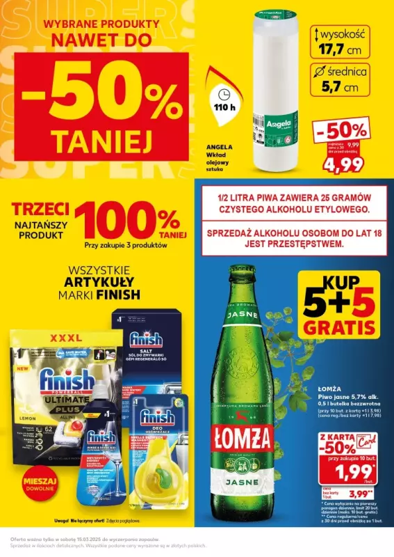 Kaufland - gazetka promocyjna Oferta Kaufland - SUPER SOBOTA od piątku 14.03 do soboty 15.03 - strona 3